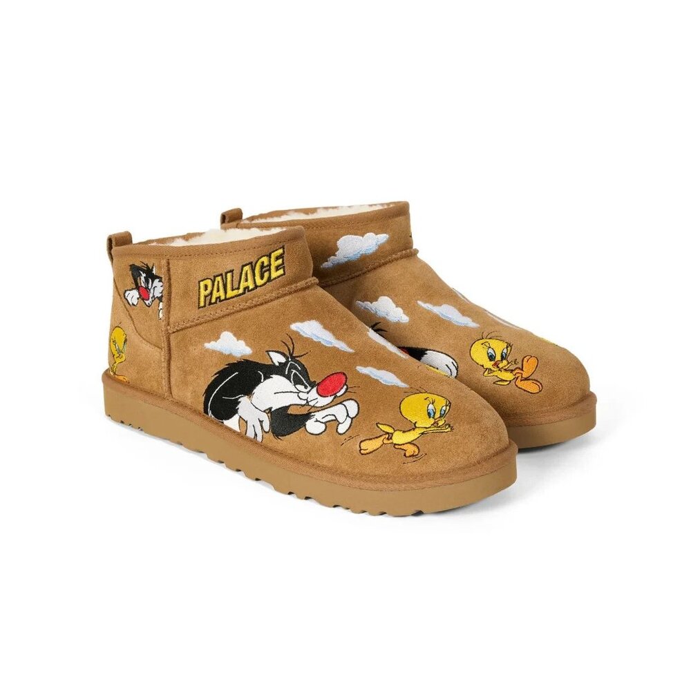 UGG PALACE ULTRA MINI BOOTS CHESTNUT